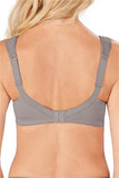 Isadora Wire-Free Bra - Grey