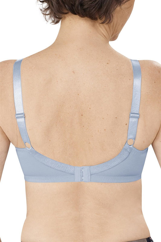 Nancy Wire-Free Bra - light blue