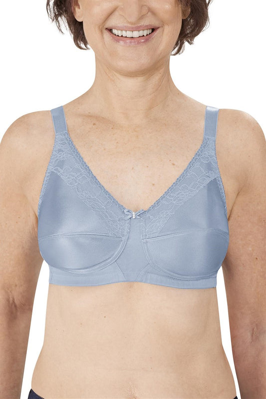 Nancy Wire-Free Bra - light blue