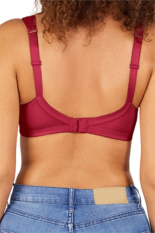 Isadora Wire-Free Bra - Chili