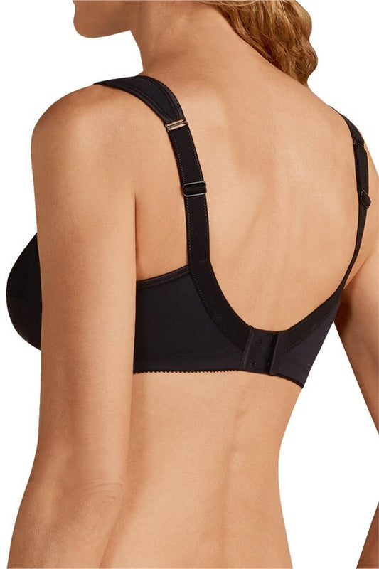 Isadora Wire-Free Bra - Black