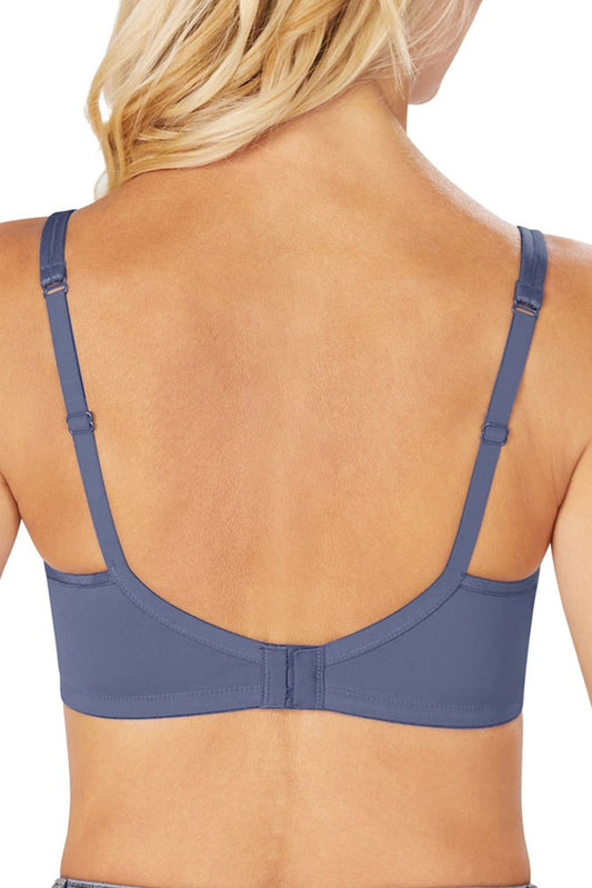 Mara Padded Wire-Free Bra - Indigo Blue