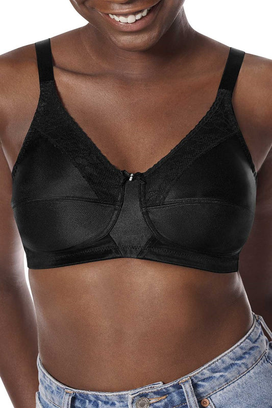 Amoena Nancy Wire-Free Bra - Black