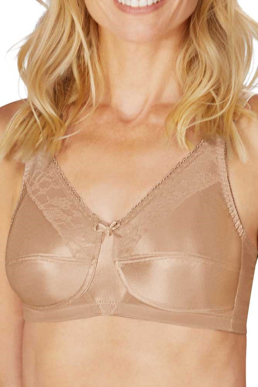 Nancy Wire-Free Bra - Sand