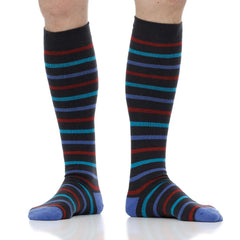 20-30 mmHg: Simple Stripe (Merino Wool)